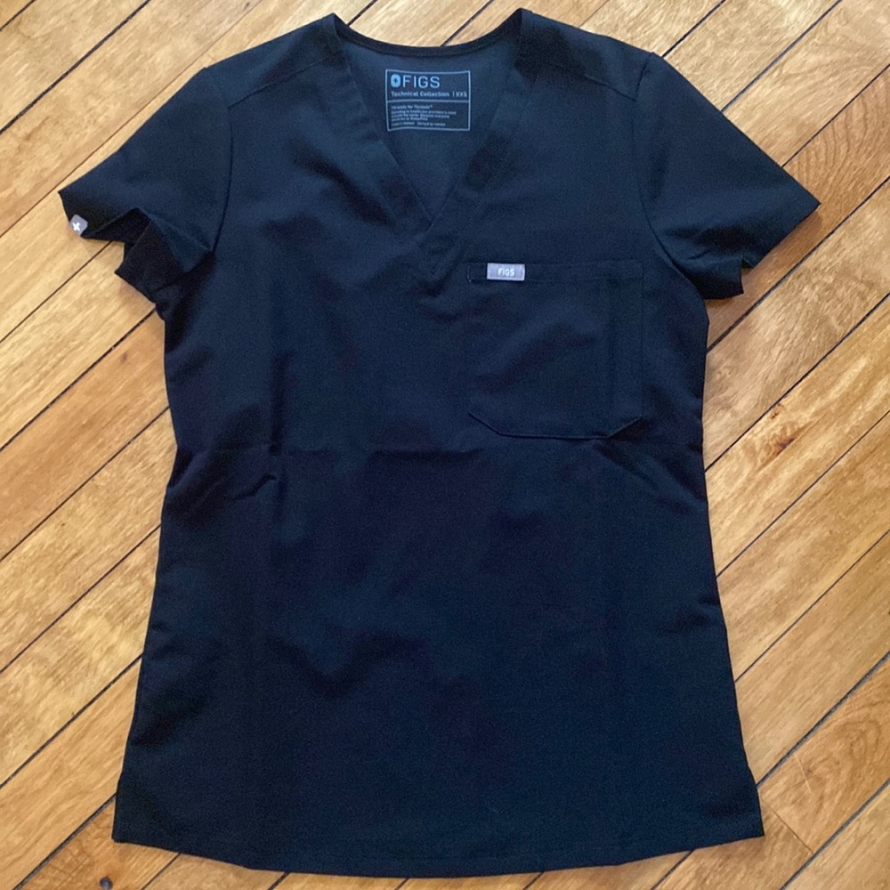 Figs Catarina one pocket top xxs black